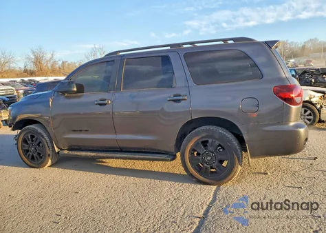 2018 Toyota Sequoia Sr5 z USA, uszkodzony, nr VIN 5TDBY5G19JS158378